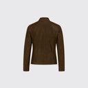 Leather biker jacket