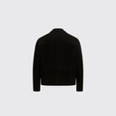 Dean Heavy Suede Front-Zip Jacket